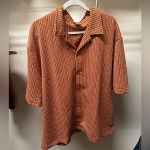 GEOMETRIC JACQUARD SHIRT